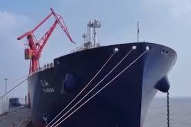 上海全球领先LNG运输船"天山"号即将交付