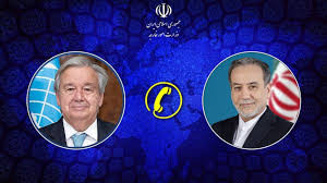 伊朗外长与联合国秘书长通话