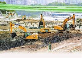 广东深圳 沉睡二十多年的"垃圾山"正在消失