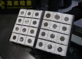深圳海关拦截120枚宋代铜钱 不法分子试图携带出境