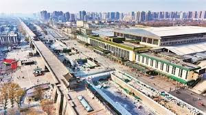 陕西西安 护城河改造火车站段项目完工在即