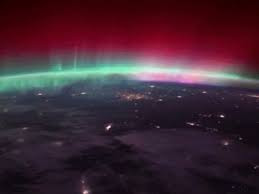 俄航天局发布国际空间站拍摄北极光影像