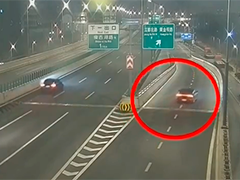 酒驾后为逃避检查 男子逆向驶入快速路
