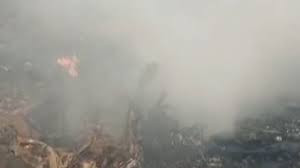 印度一飞机在马哈拉施特拉邦坠毁