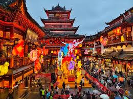 上海豫园灯会亮灯 点亮沪上年味