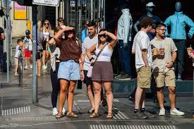 热浪袭击澳大利亚 气温逼近50摄氏度