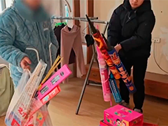 姐弟搭档运销烟花 警方顺线深挖窝点