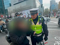 上海静安启用无人机巡航执法 非机动车违法"无处遁形"