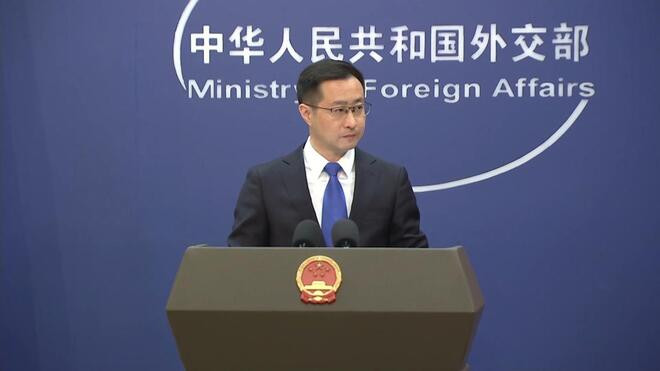 中國外交部 愛好和平國家必須遏制日本"再軍事化"