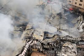 伊朗德黑蘭一市場(chǎng)發(fā)生火災(zāi) 曾多次收到消防安全警告