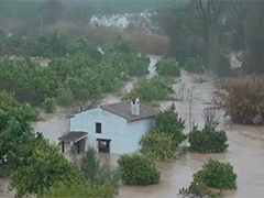 風(fēng)暴"萊昂納多"襲擊伊比利亞半島 西班牙局地發(fā)布最高級別警報 暴雨導(dǎo)致多處山體滑坡