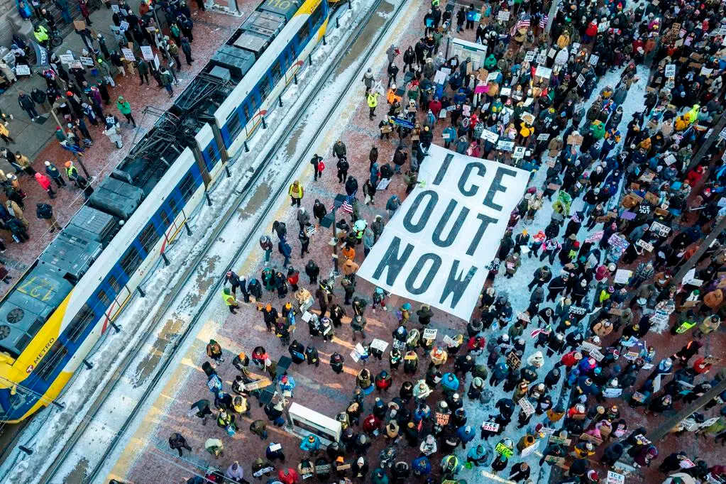 美邊境事務主管稱 700名聯(lián)邦執(zhí)法人員將從明尼蘇達州撤離