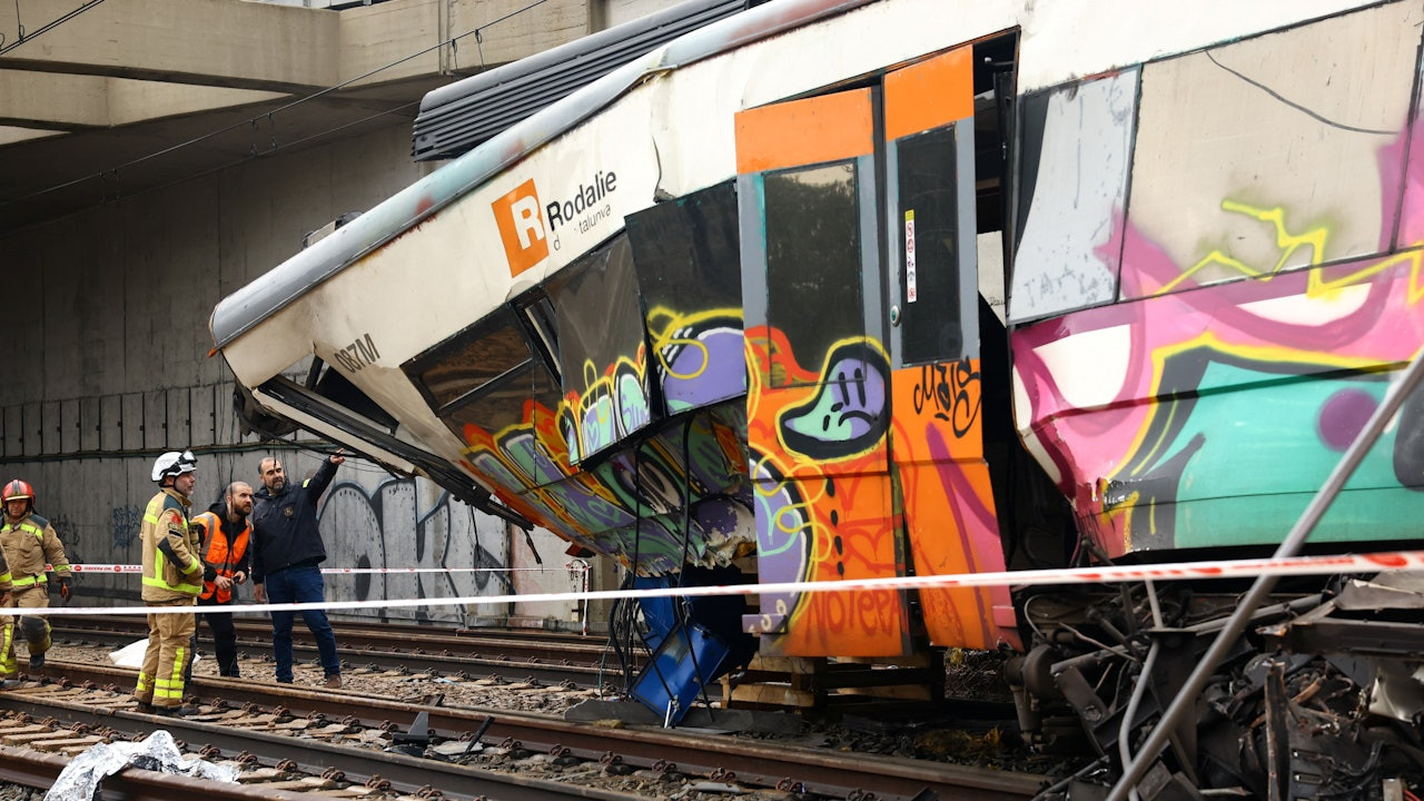 事故频发 西班牙铁路工人9日起罢工