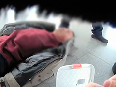 候车室突发心梗 铁岭铁警用AED成功救回旅客