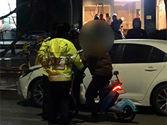 中午喝酒晚上被查 侥幸骑行别拿安全"下酒"