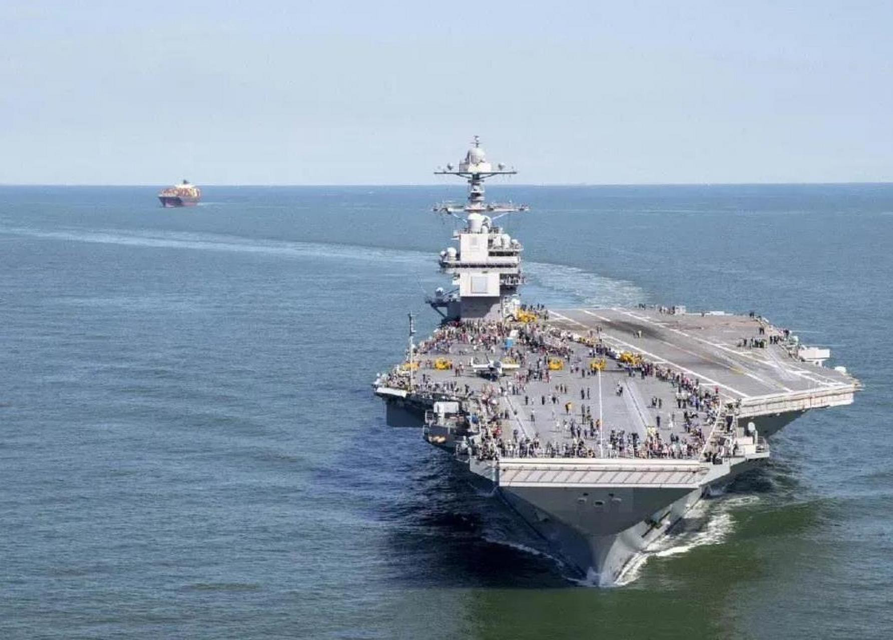 "福特"号航母抵希腊 美持续向中东增兵