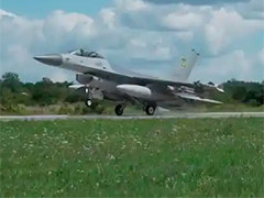 土耳其空军一架F-16战机坠毁