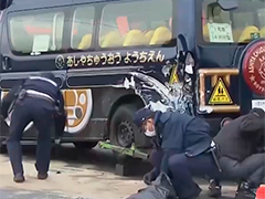 日本发生幼儿园校车事故 已造成十余人受伤