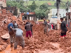 暴雨在巴西东南部城市造成至少14人死亡