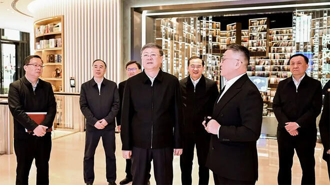 陈吉宁走访部分重点企业