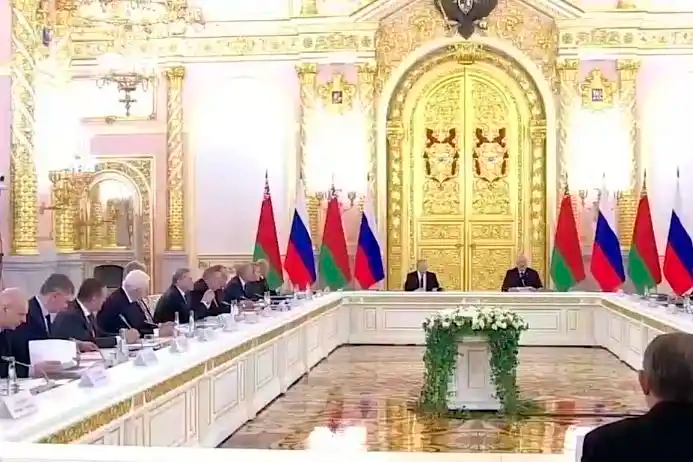 俄白联盟国家最高国务委员会会议举行