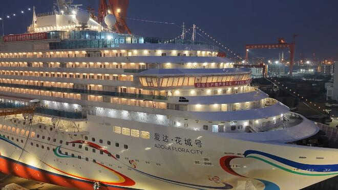 第二艘国产大型邮轮计划3月中旬完成出坞