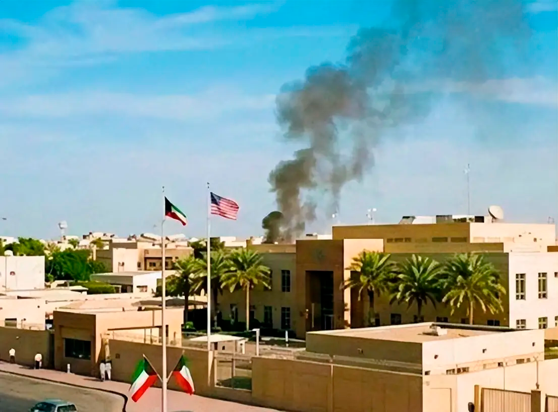 美驻埃尔比勒领馆周边区域遭袭