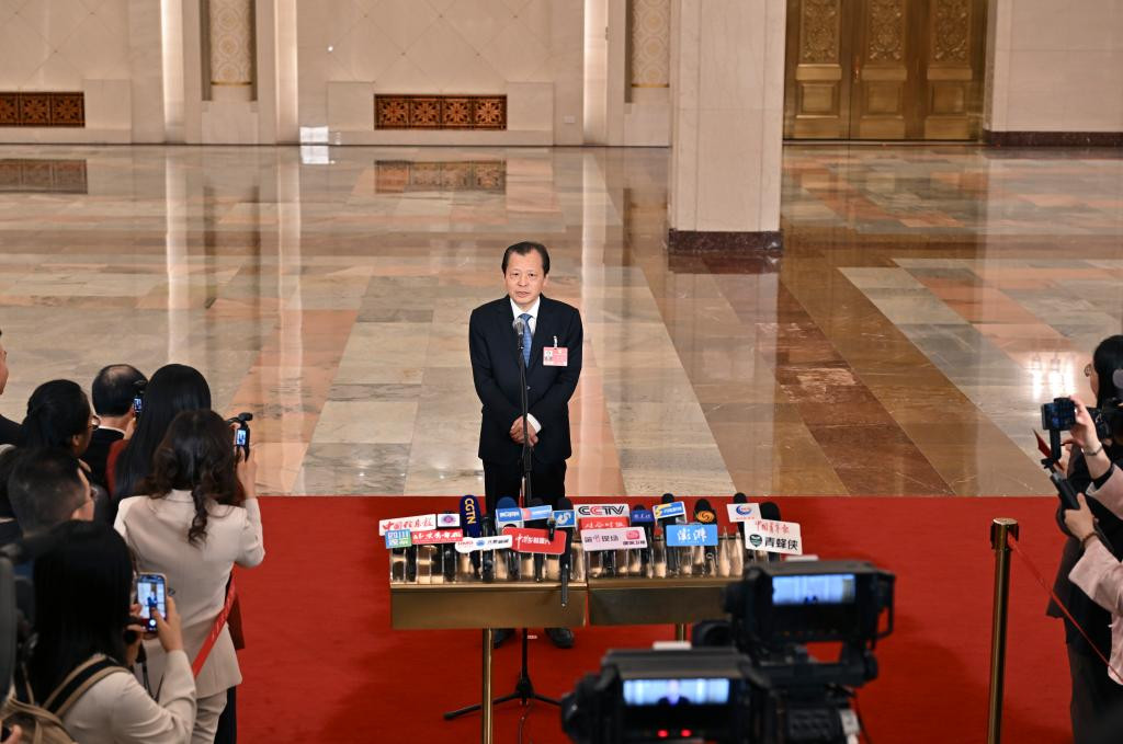 十四届全国人大四次会议第二场"部长通道"开启