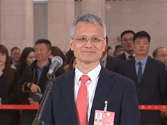 全国政协委员 许可慰 要和平要发展 是两岸人民共同的心愿