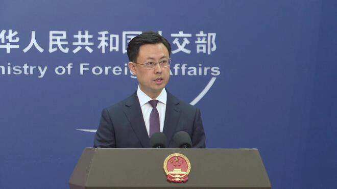 中国外交部 中国为和平奔走的步伐不会停