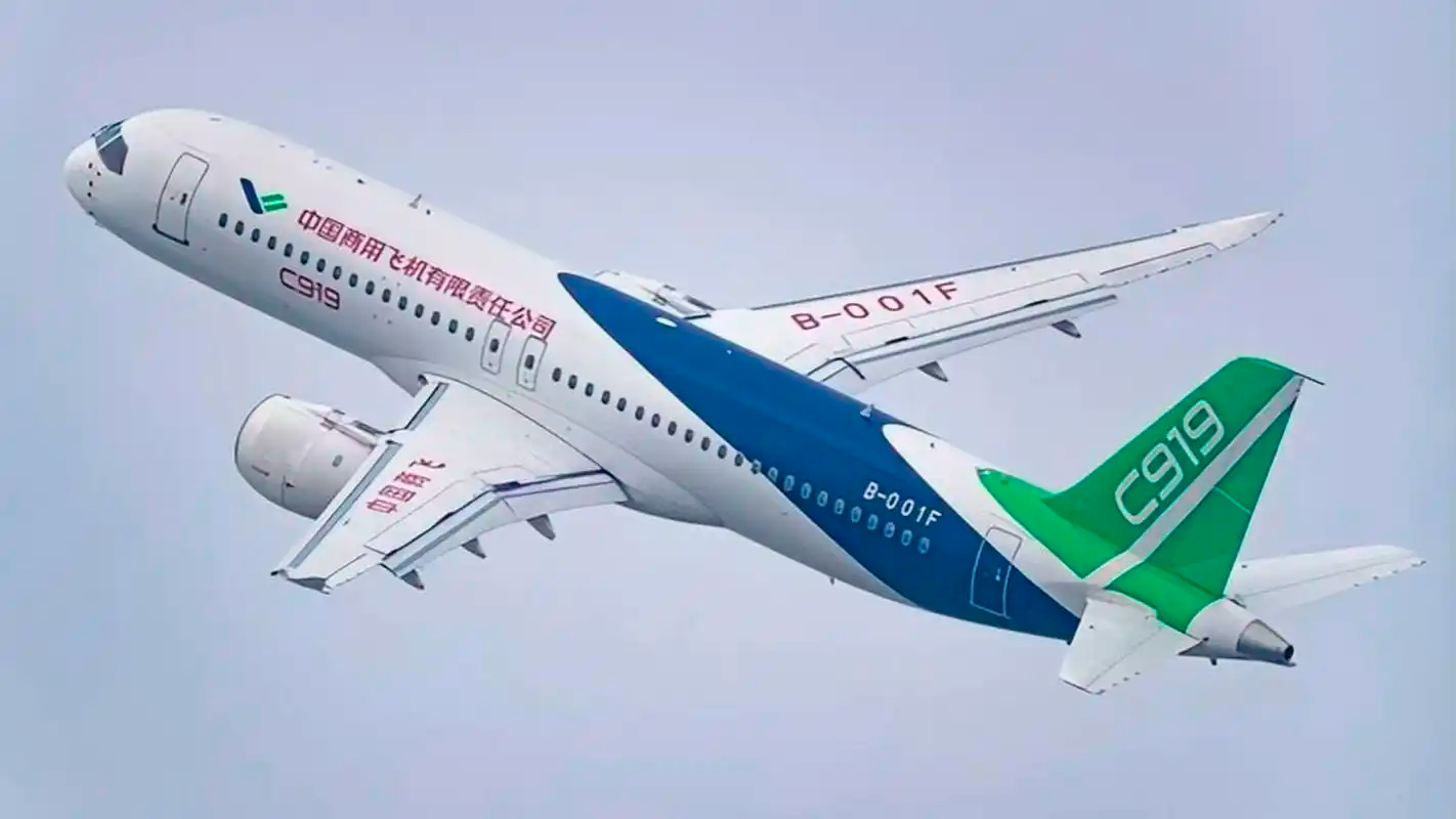 国产大飞机C919再添新航线