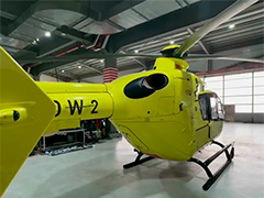 梧桐山登山摔下陡坡 直升机5分钟空中救援