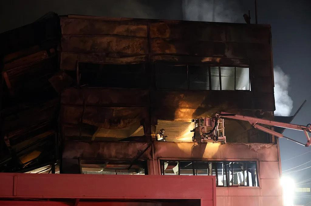 韩总统要求彻查大田工厂火灾事故原因