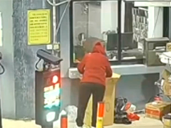 偷完快递还找快递员帮忙搬 女子"神操作"终落网