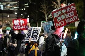 日本多个民间团体反对日本政府强行部署导弹