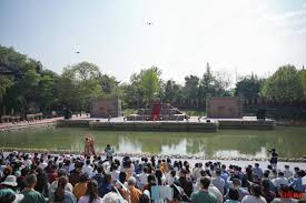 四川成都都江堰放水仪式今天上午举行