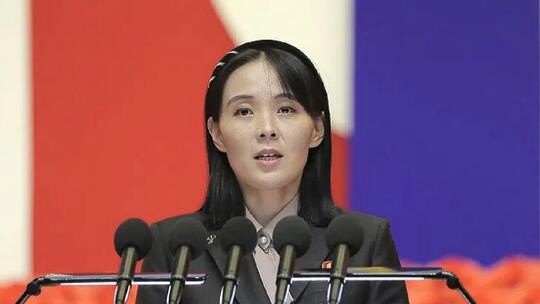朝鲜劳动党中央委员会部长金与正表示 韩国总统就无人机事件表示遗憾是明智之举