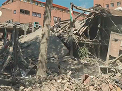 伊朗德黑兰大学遭空袭变废墟