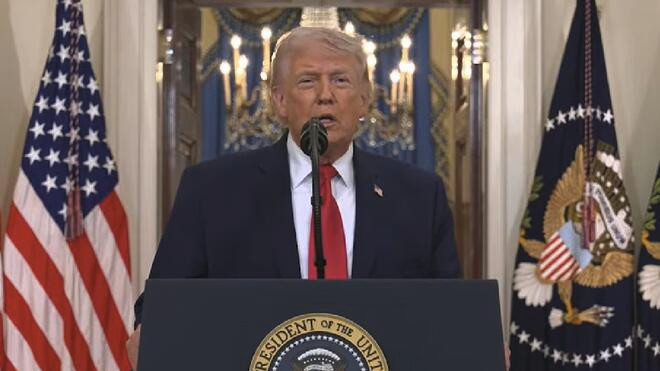 美国总统特朗普表示 美国同意停火两周 前提是伊朗开放海峡