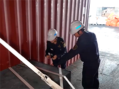 广东 第139届广交会首批进境展品入境