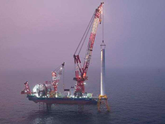 我国在建离岸最远海上风电项目全面开工