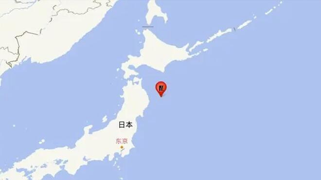 日本本州东部附近海域发生7.4级地震