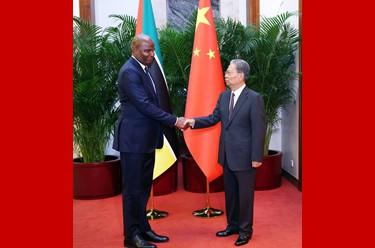 赵乐际会见莫桑比克总统