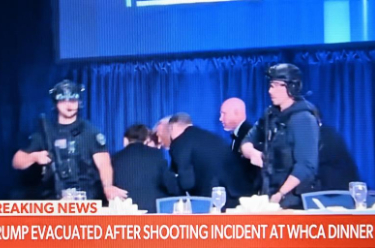 美国白宫记协晚宴发生枪击事件 美总统撤离
