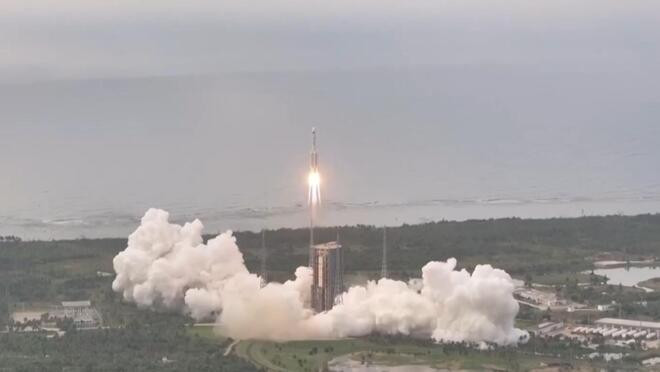 天舟十号货运飞船发射任务取得圆满成功