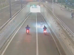 为赶时间闯快速路 六人被查处
