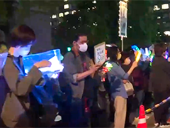 日本民众集会抗议高市政权"扩军"修宪等危险动向