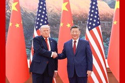 习近平同美国总统会谈
