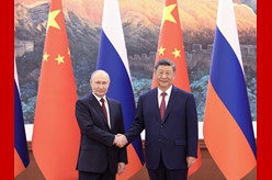 习近平同俄罗斯总统会谈