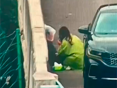 云南男子突发呼吸性碱中毒 交警"隔空救援"